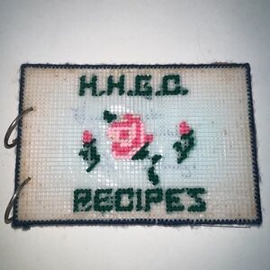 ONE OF A KIND Henry Hicks Garden Club of Weatburys 1956 - 1986 Cookbook Local